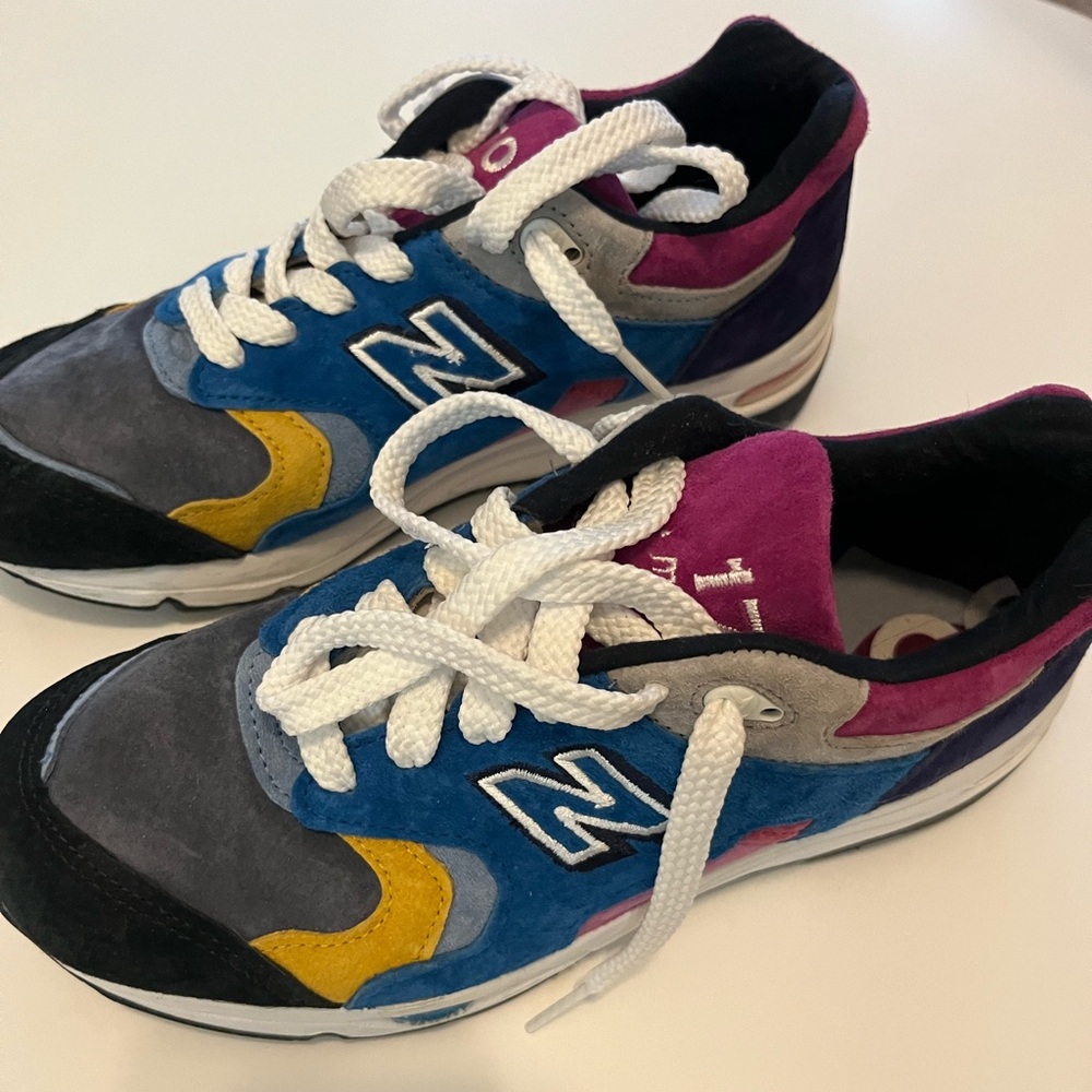 Designer Ronnie Fieg's New Balance 1700 KITH The Colorist Blue Toe, 6M/7.5W